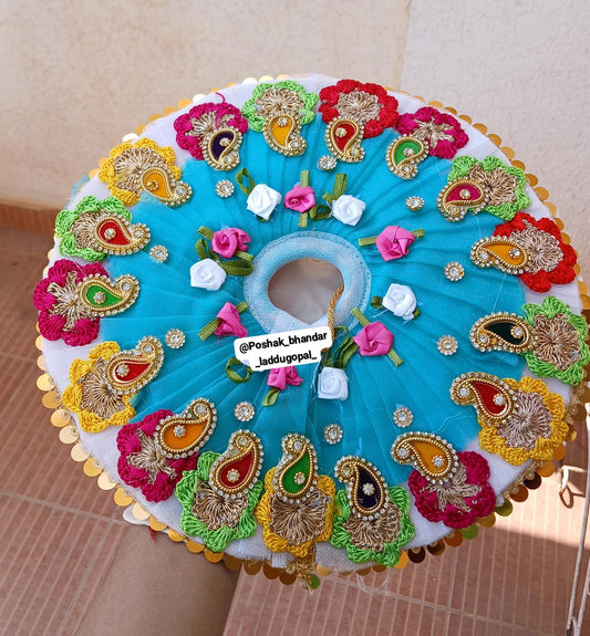 Fancy sea green dress ( 5/6 no.)