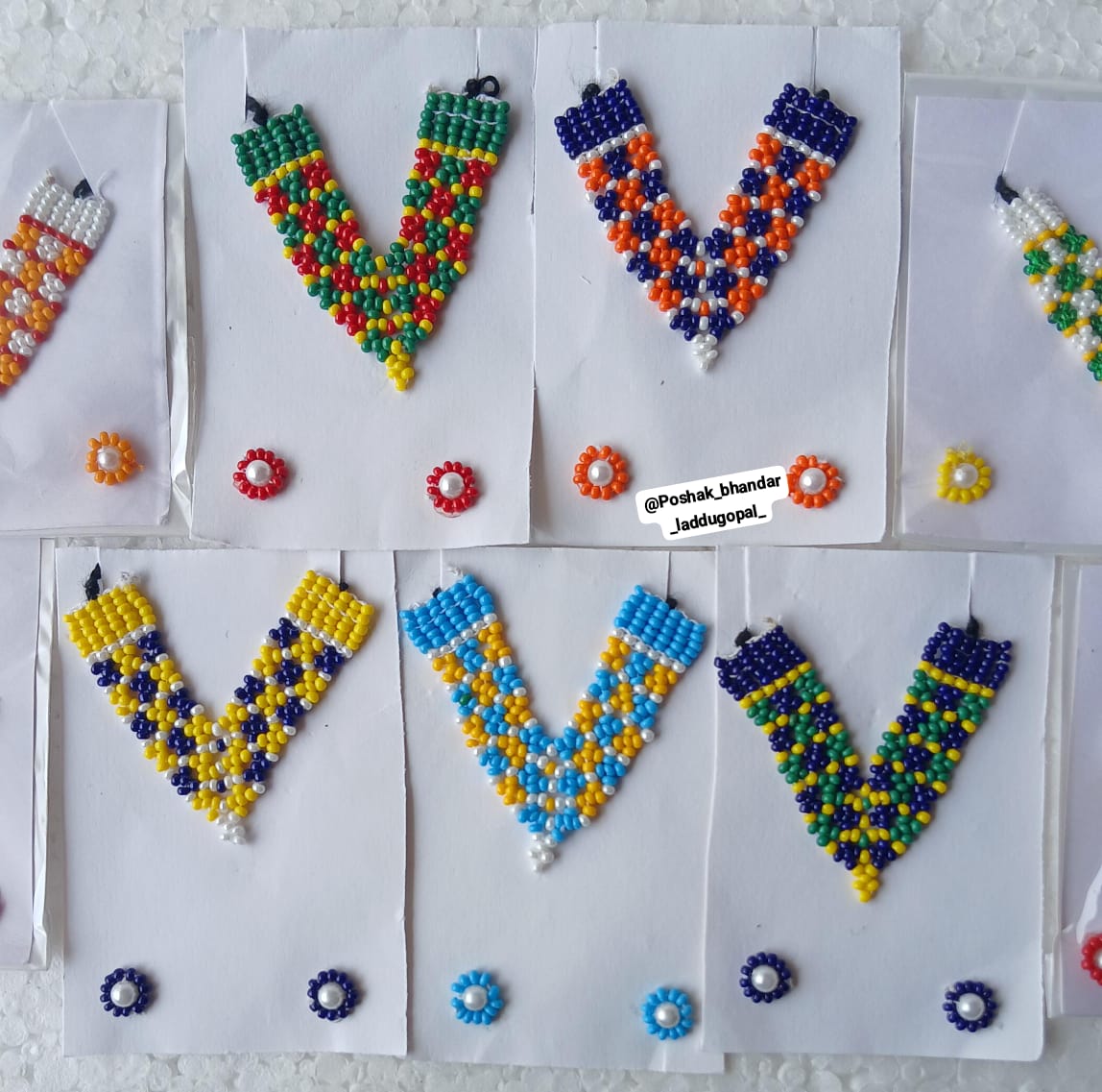 Mala with earring set