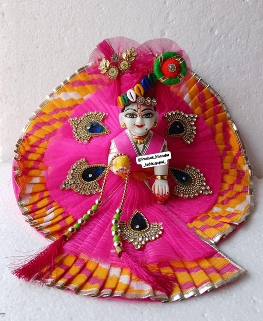 6 no. New heavy dress with pagdi