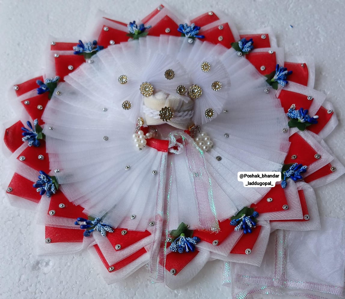 White heavy dress with pagdi ( 6 no.)
