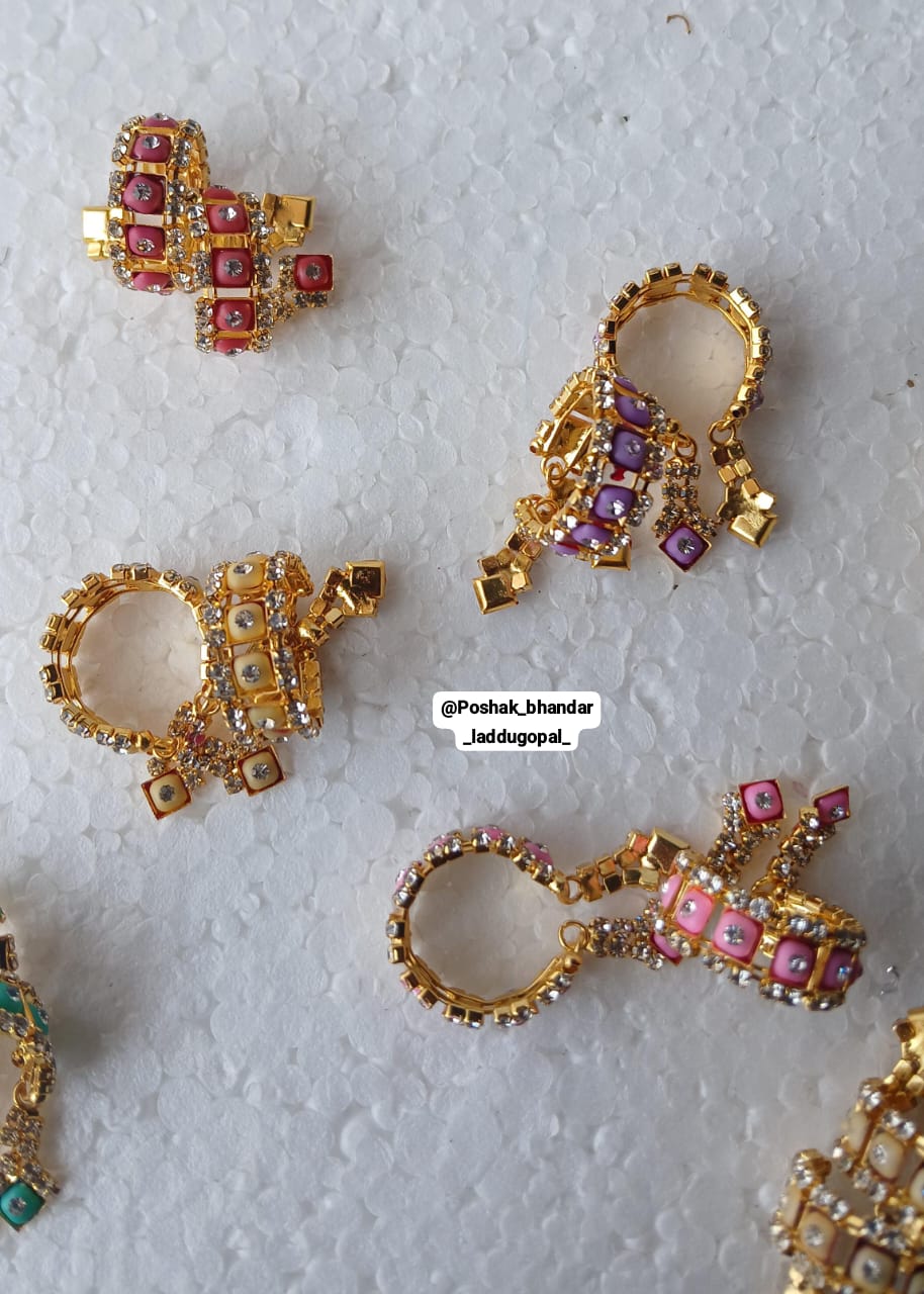 Heavy stone latkan Bangle
