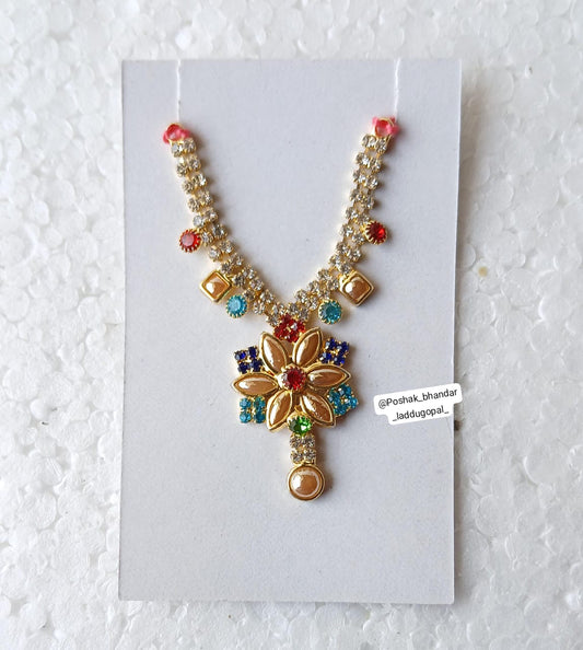 Stone Mala with flower look