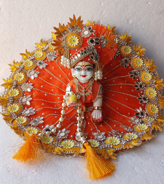 Vrindavan Chandra poshak with pagdi