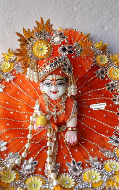 Vrindavan Chandra poshak with pagdi