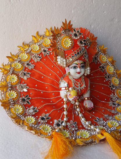 Vrindavan Chandra poshak with pagdi