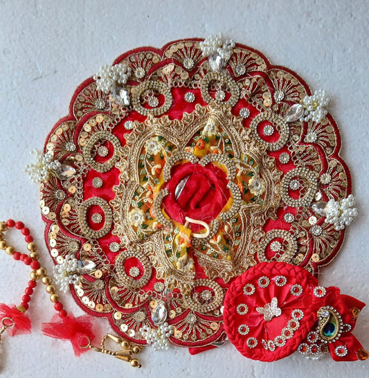 5 no. Heavy dress with pagdi