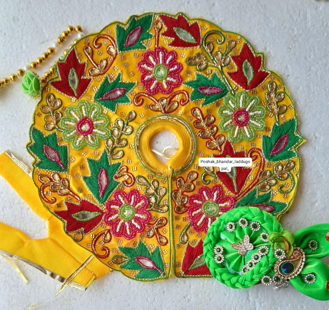 5 no. Heavy handwork dress with pagdi
