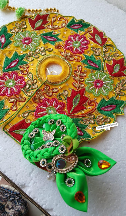 5 no. Heavy handwork dress with pagdi
