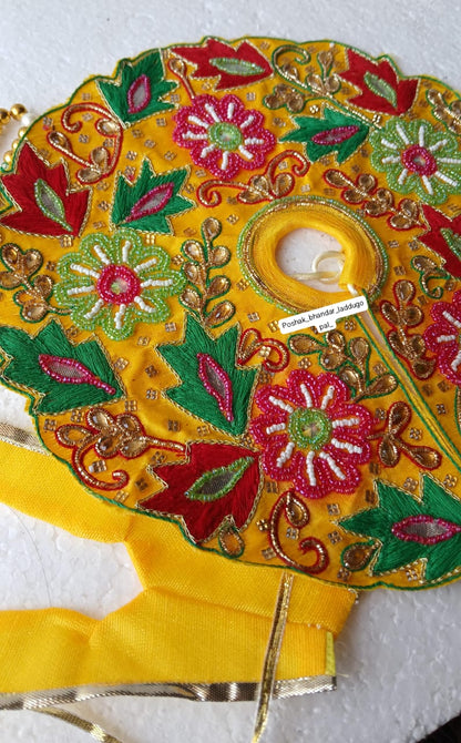 5 no. Heavy handwork dress with pagdi