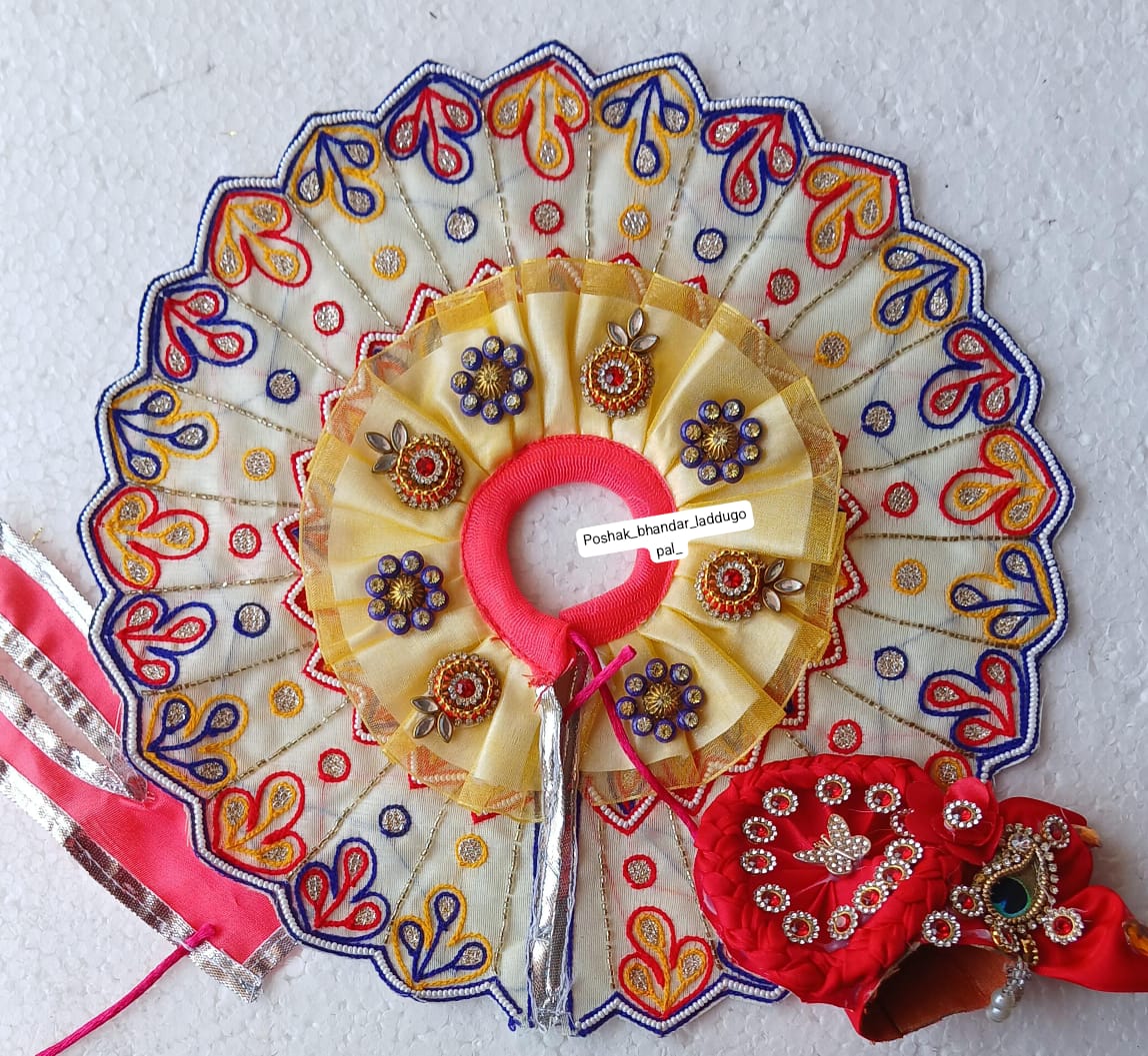 5 no. Heavy handwork dress with pagdi