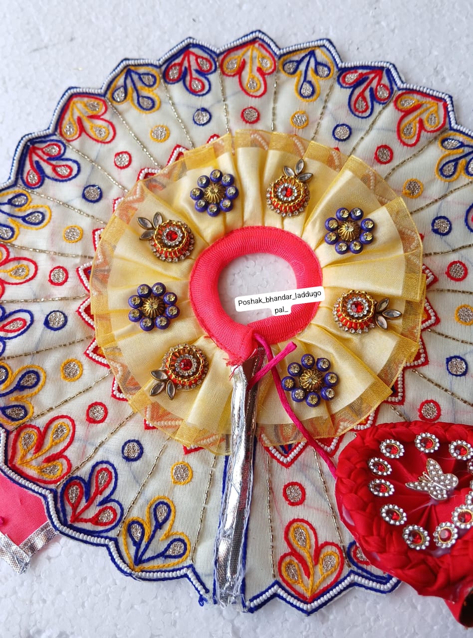 5 no. Heavy handwork dress with pagdi