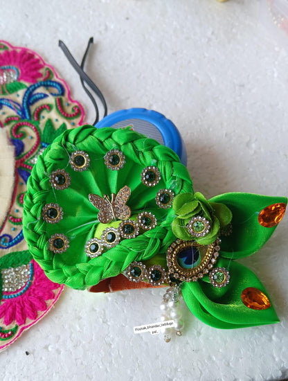 5 no. Heavy handwork dress with pagdi