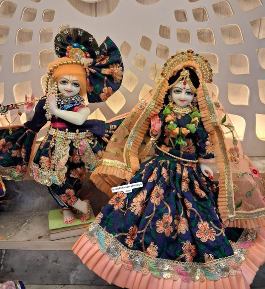 Premium quality radhakrishna dress