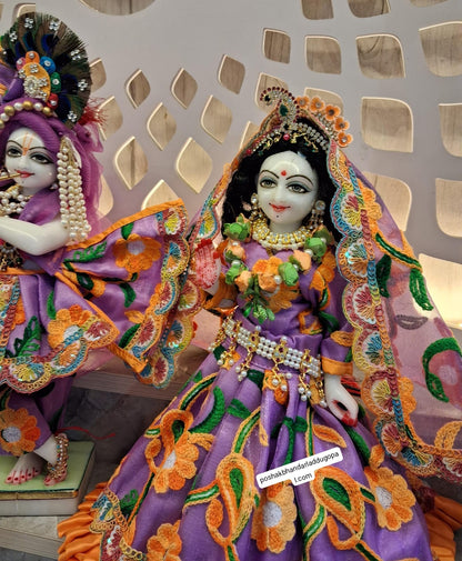 Beautiful premium quality radhakrishna dress