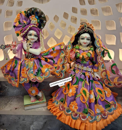 Beautiful premium quality radhakrishna dress