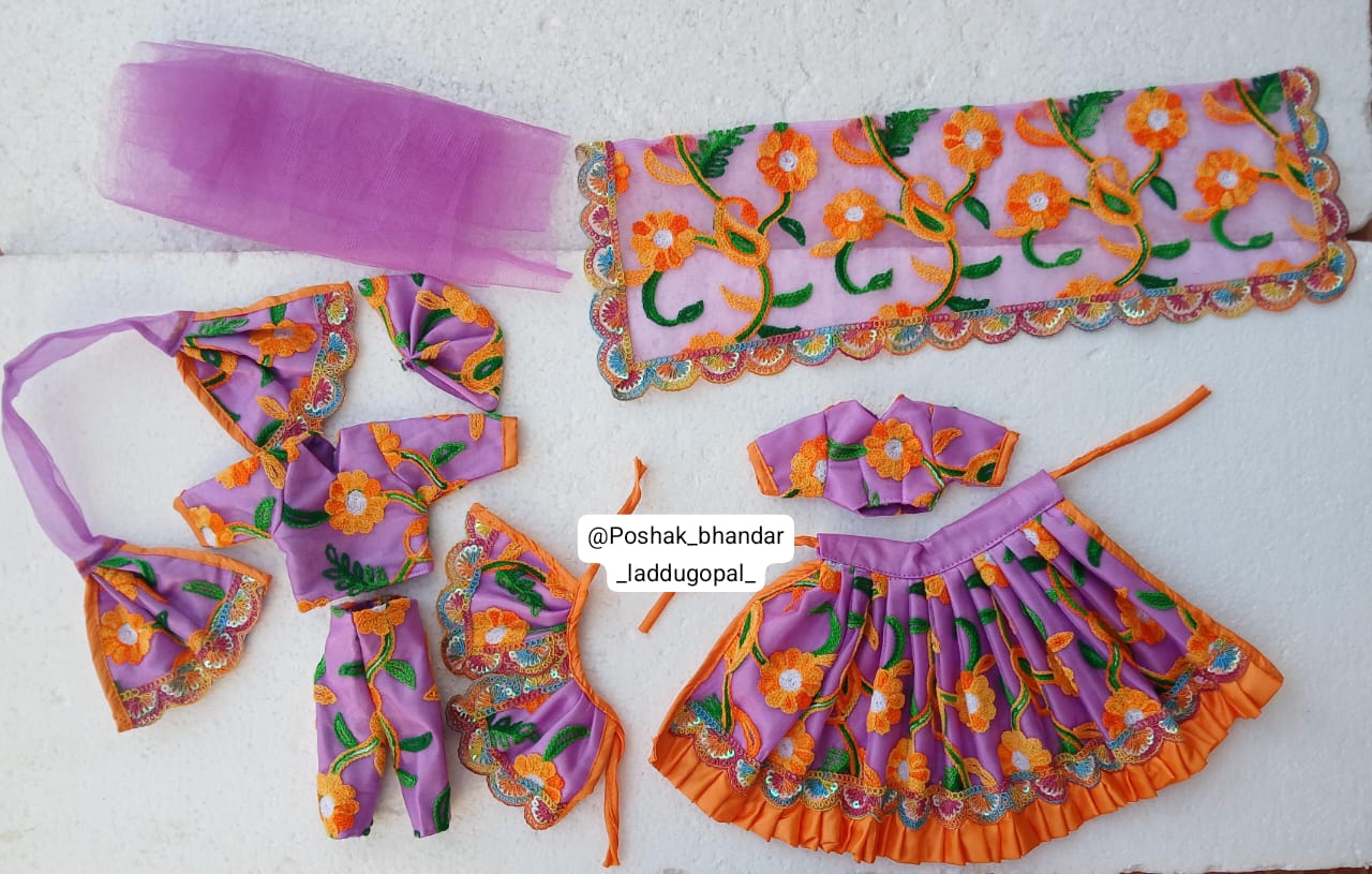 Beautiful premium quality radhakrishna dress