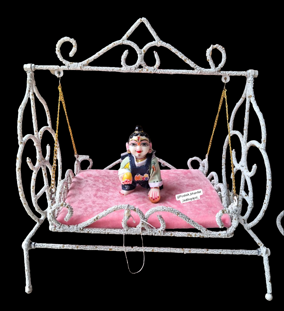 Folding jhula ( with velvet aasan )