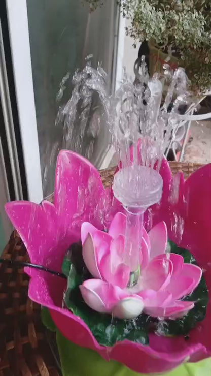 Lotus fountain