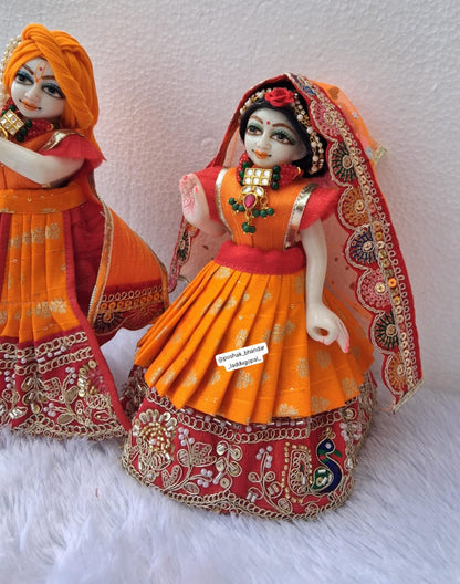 Radhakrishna heavy dress