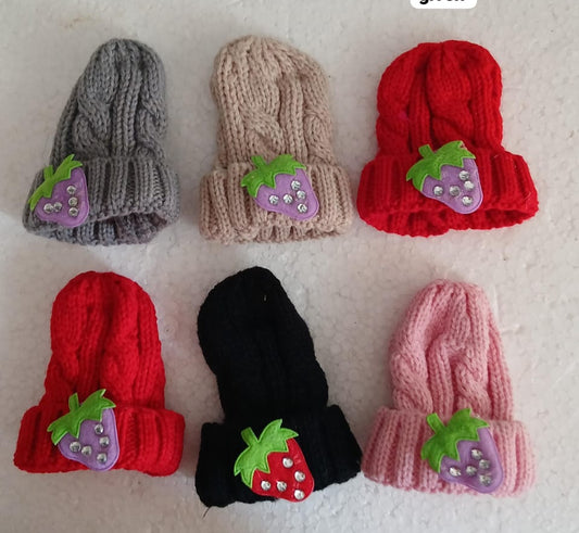 Strawberry fancy cap