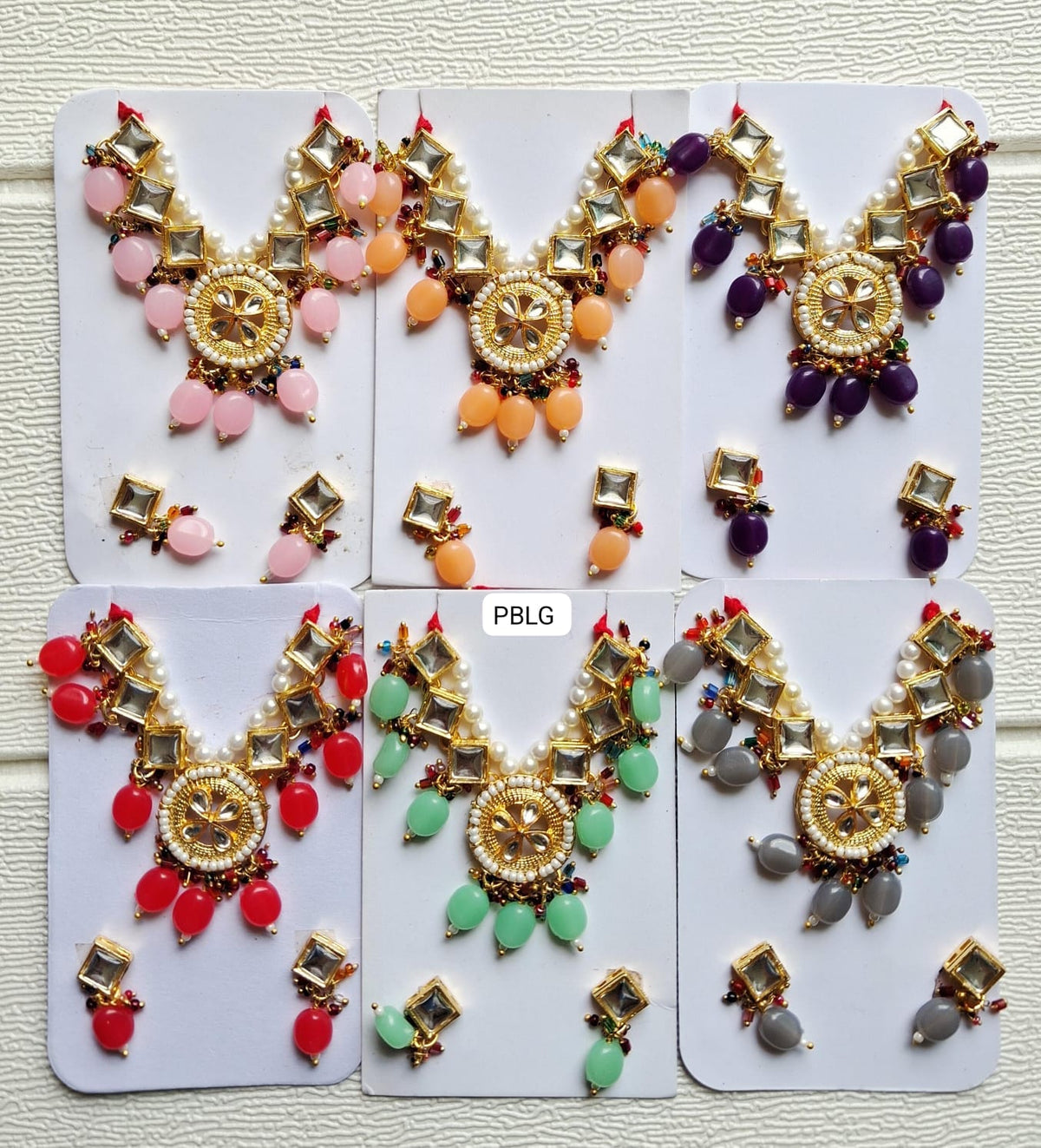 Heavy mala with earrings