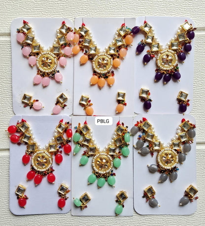 Heavy mala with earrings