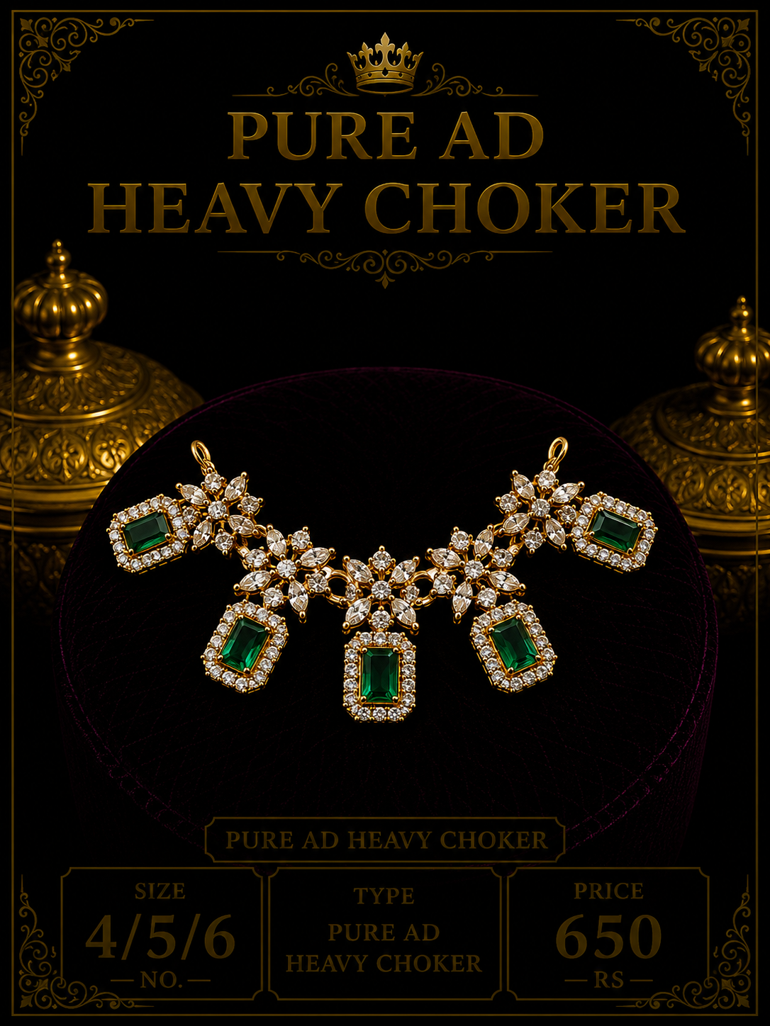 Pure ad heavy choker