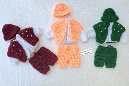Woolen coat pant set 4/5/6/7 no