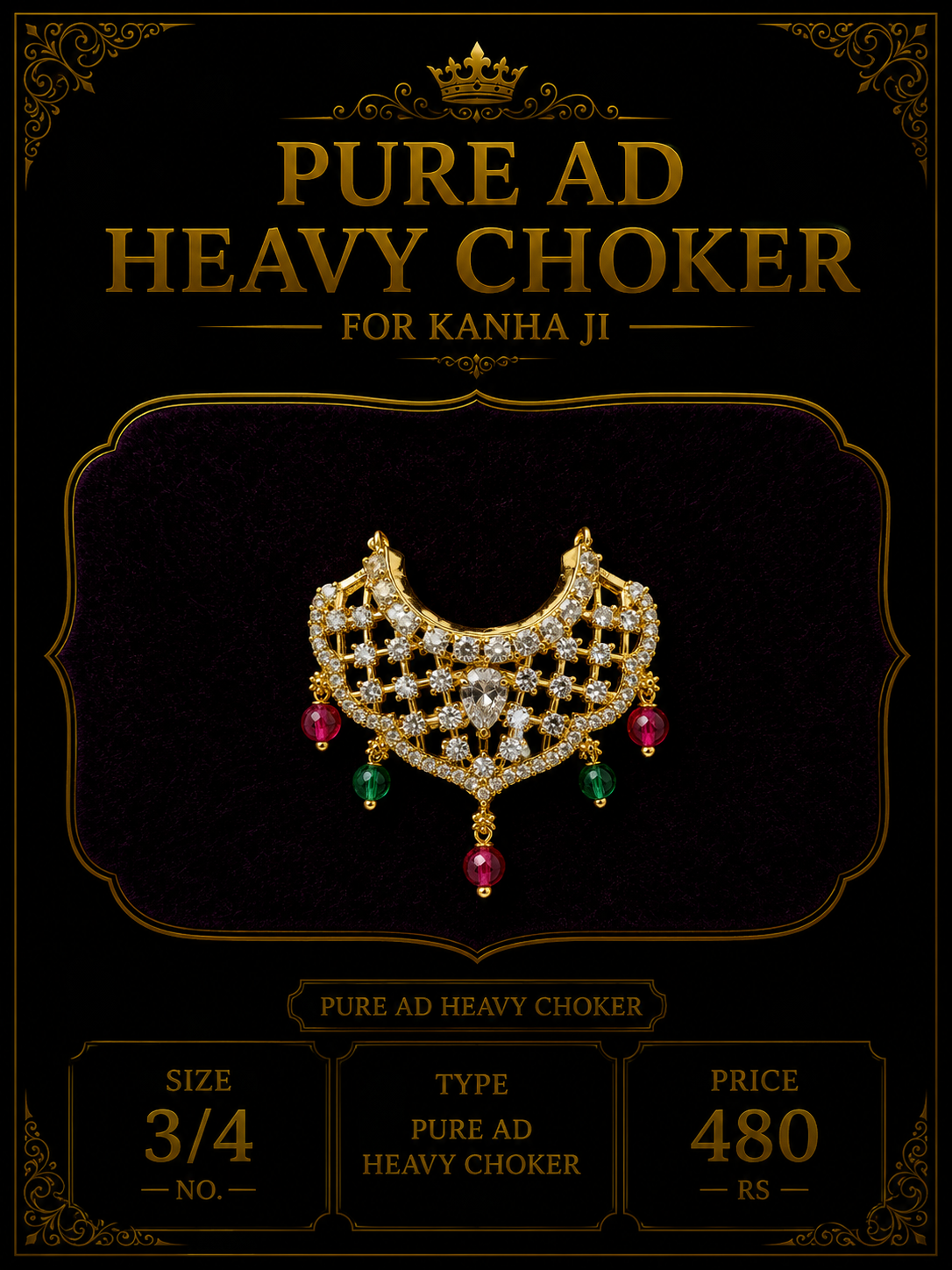 Pure ad heavy choker