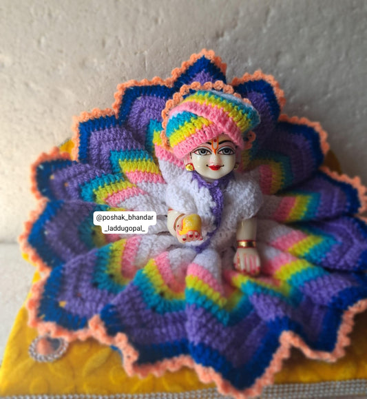 Unique colour best quality woolen dress