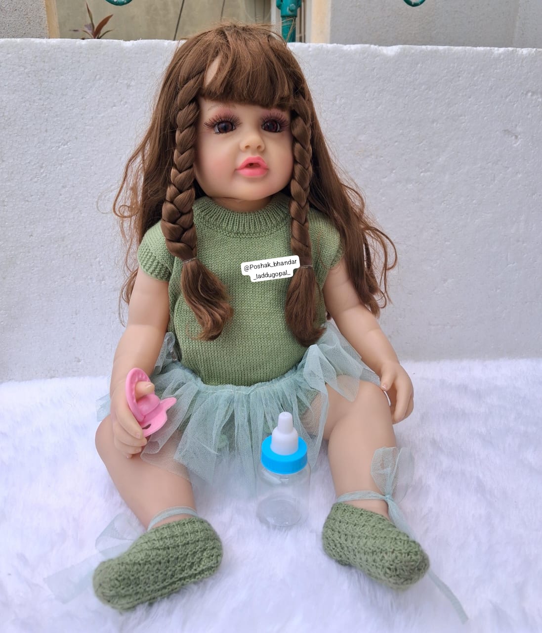 Realistic look baby doll