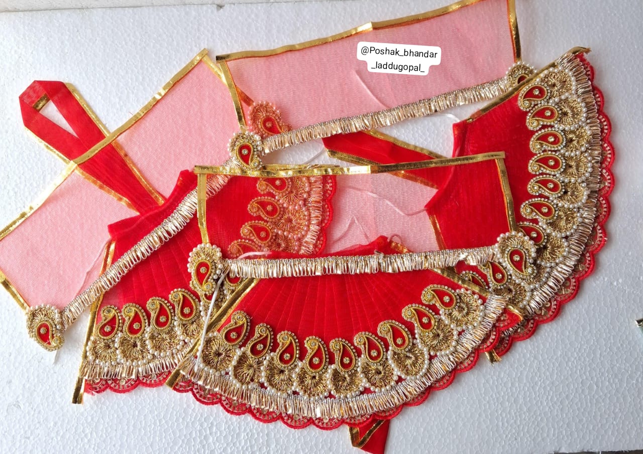 Matarani lehnga+choli+duppata ( 5 inch size )