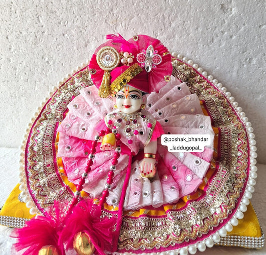 Heavy dress with pagdi and patka (5/6/7 no. )
