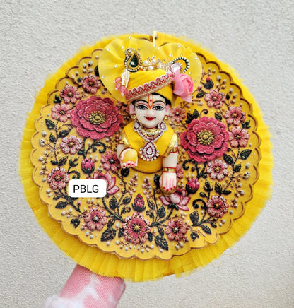 3 D Digital print dress with pagdi