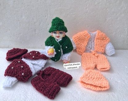 Woolen coat pant set 4/5/6/7 no