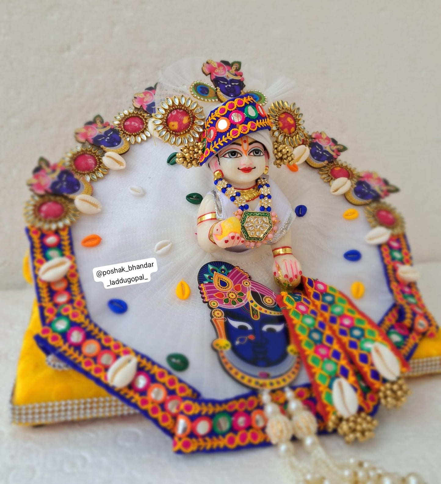 Shreenath ji dress with pagdi and patka