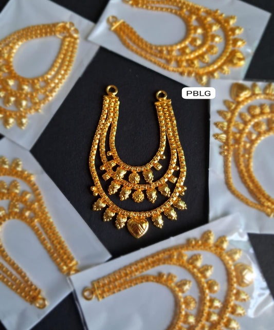 Heavy 3 layer golden mala