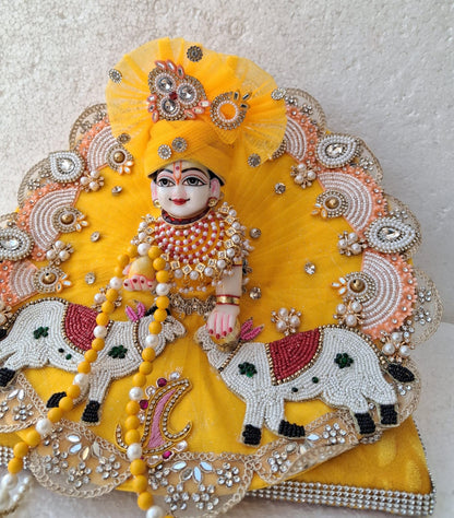 Cow poshak with pagdi (5 no)