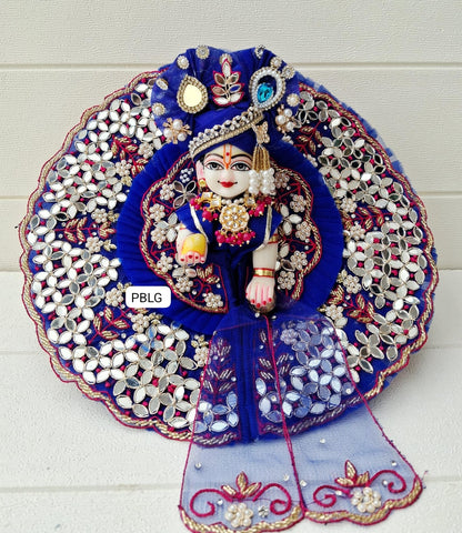 Original mirror handwork dress with pagdi and patka