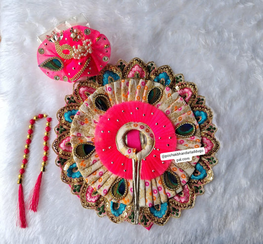 Heavy dress with pagdi and patka 0 to 5 no.