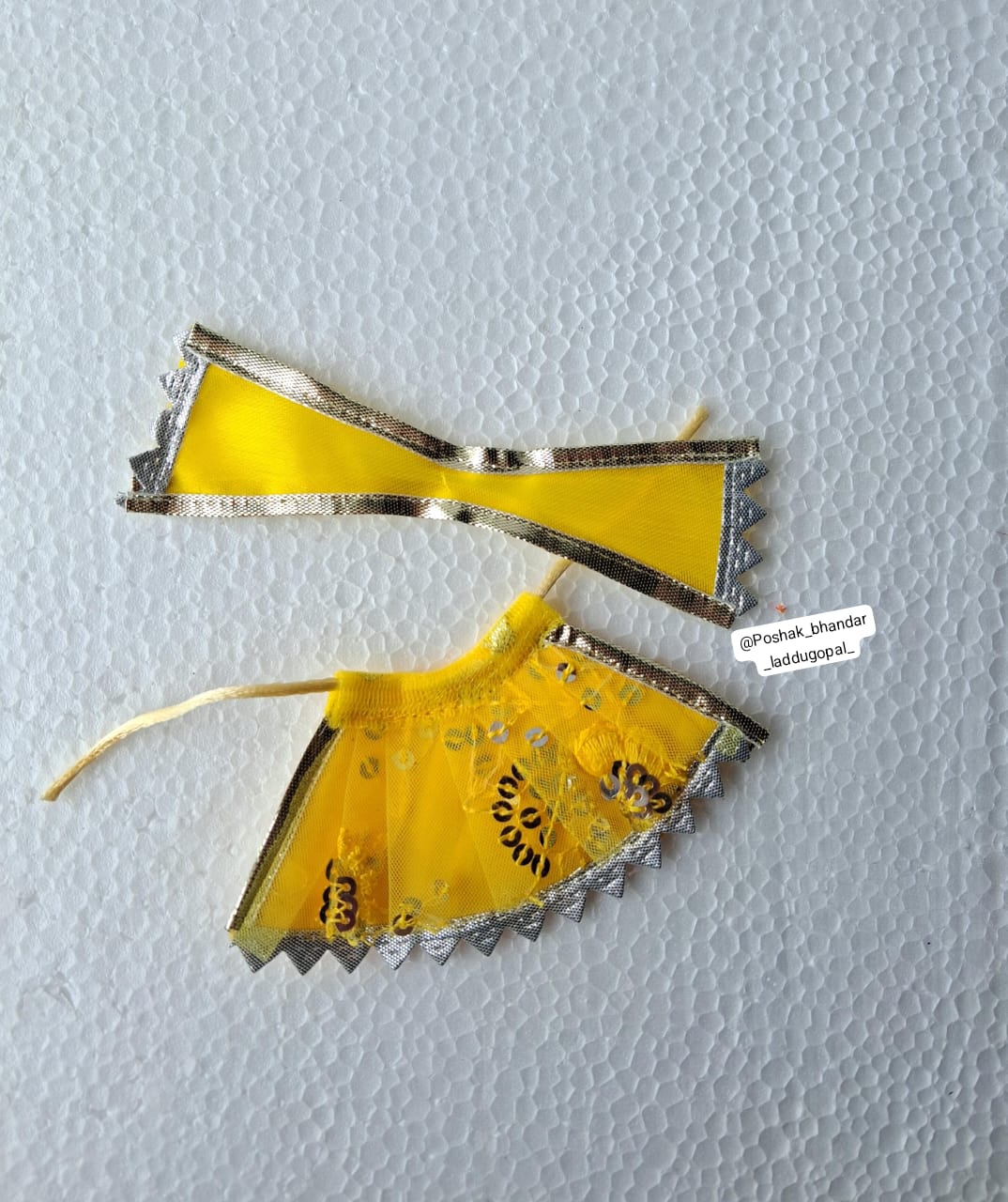 2 inch lehnga patka