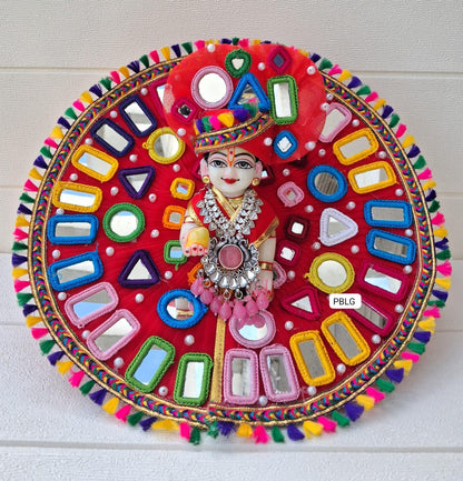 Real mirror Navratri poshak