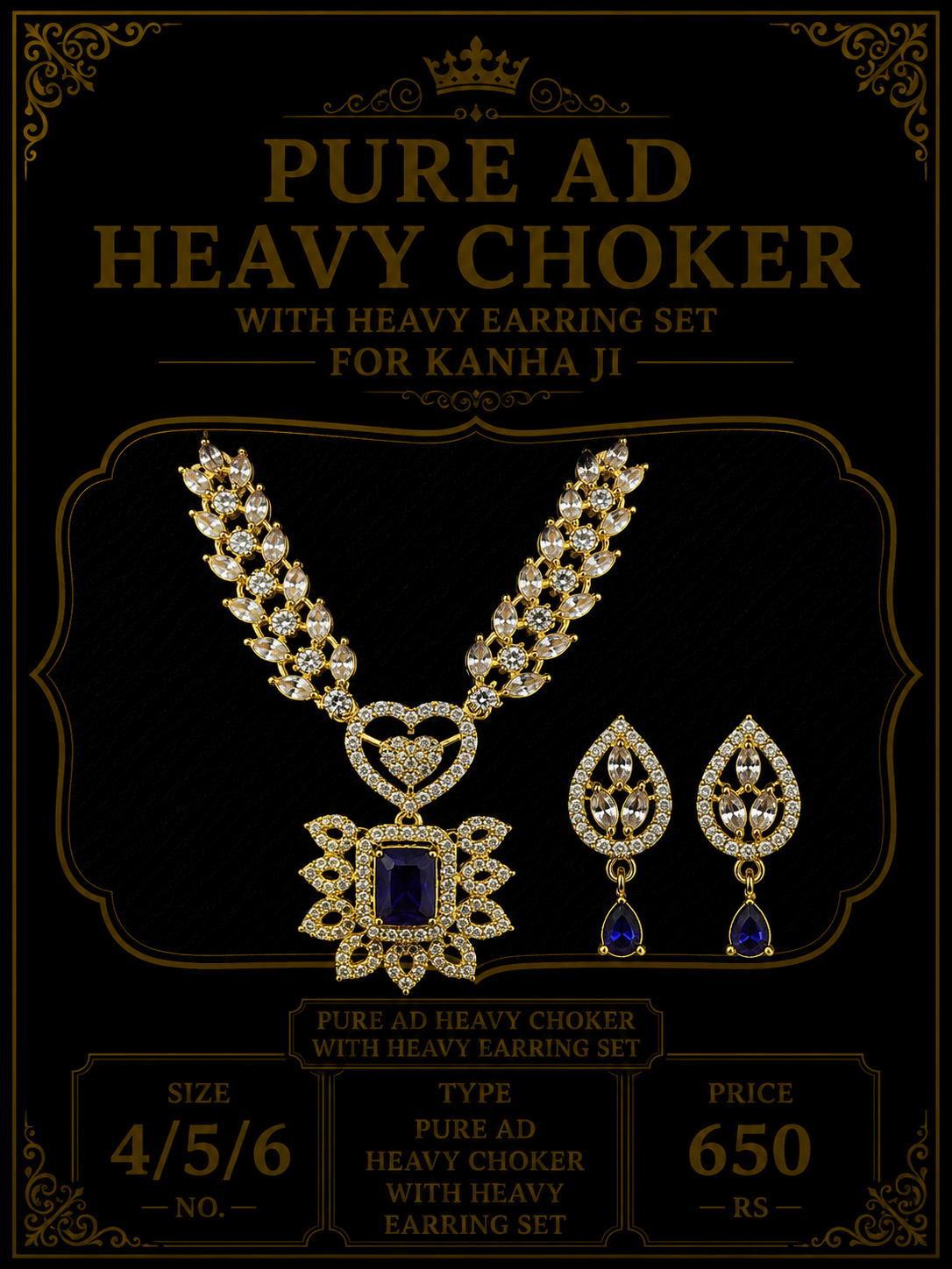 Pure ad heavy mala + heavy earing
