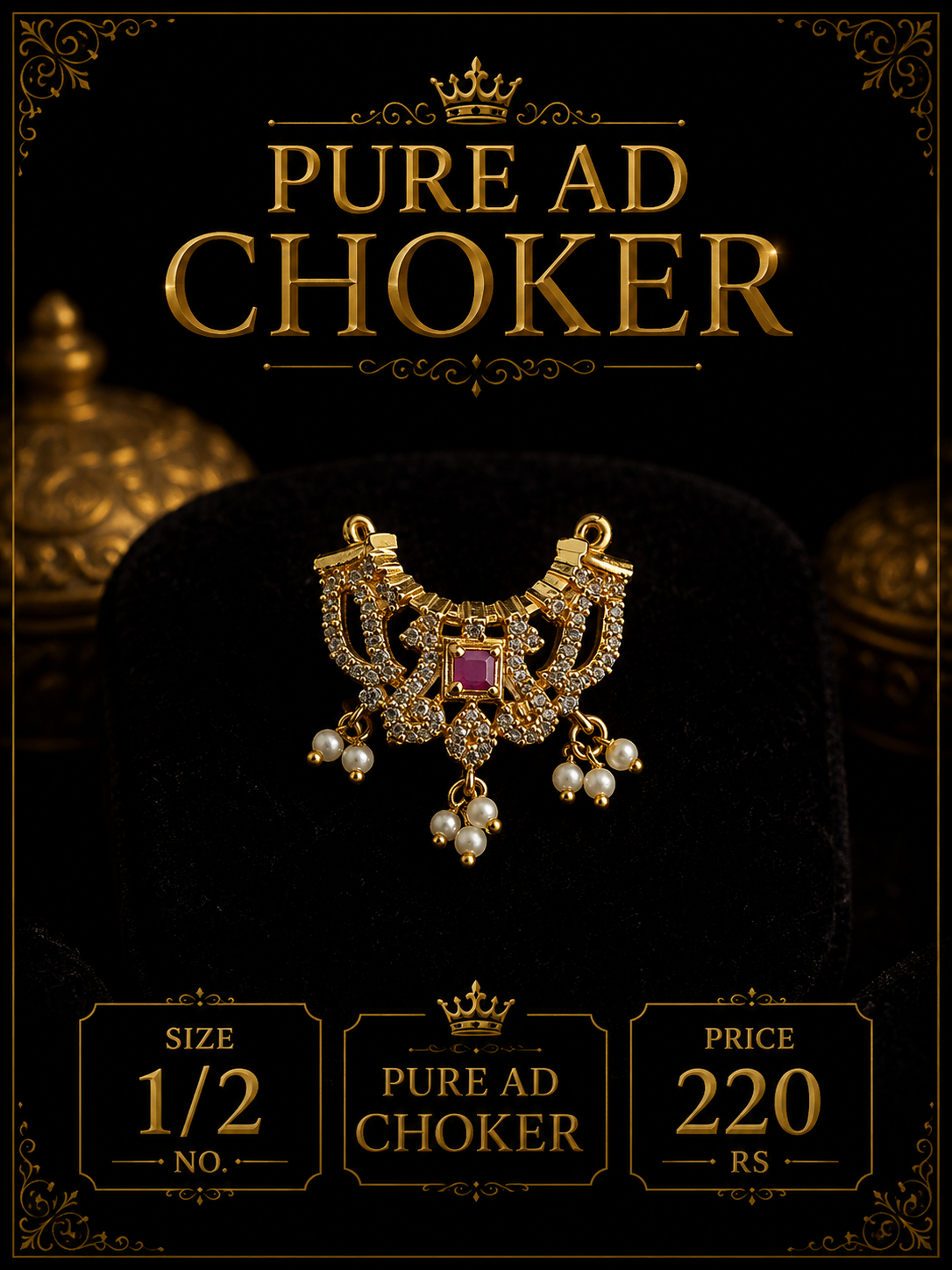 Pure ad heavy choker