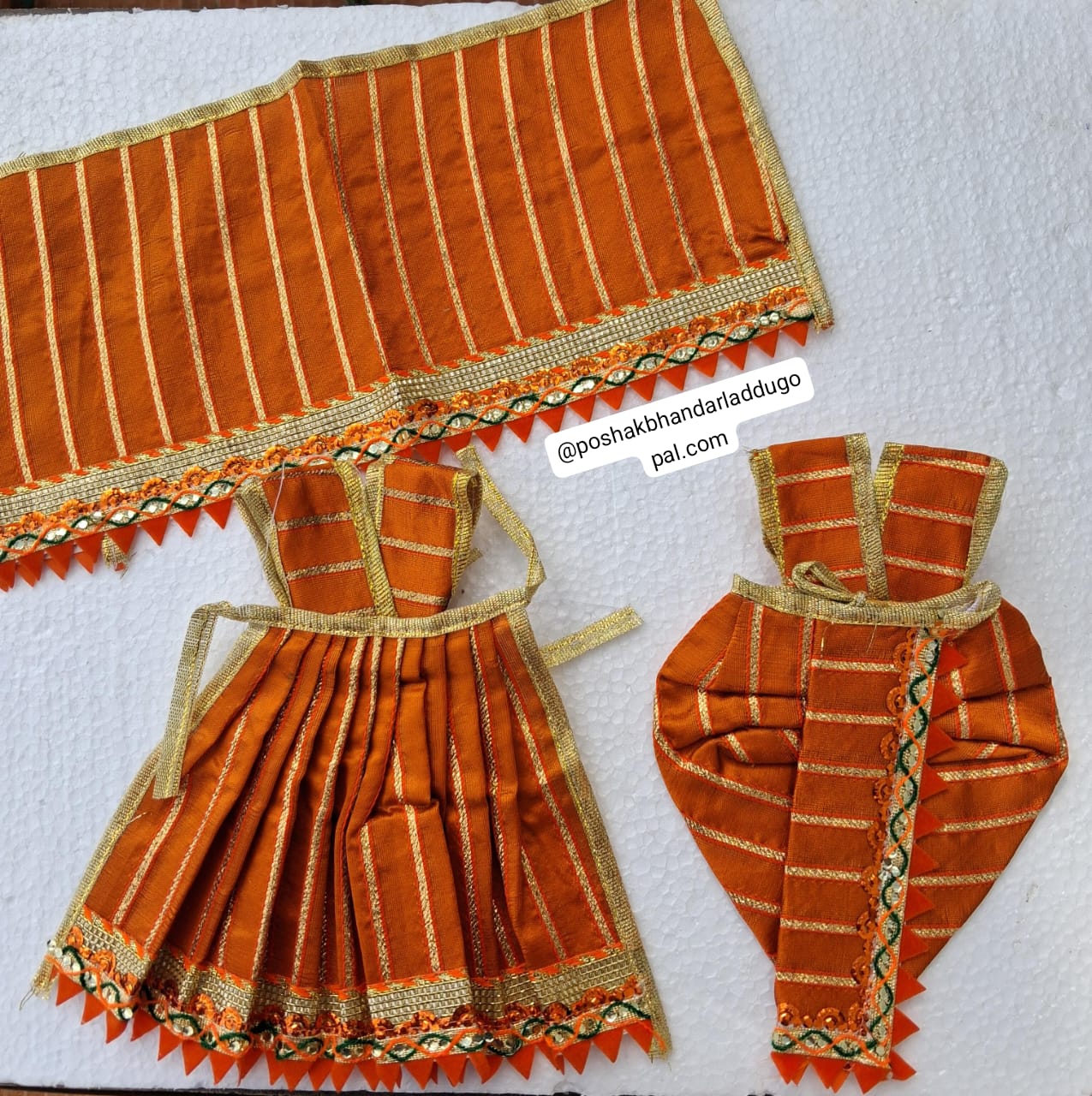6 inch radhakrishna dress