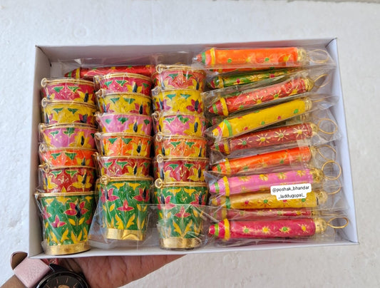 Meenakari metal balti pichkari