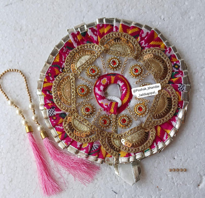 Designer dress with patka