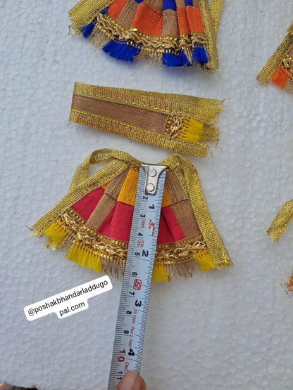 Lehnga patka ( 2.5 inch )