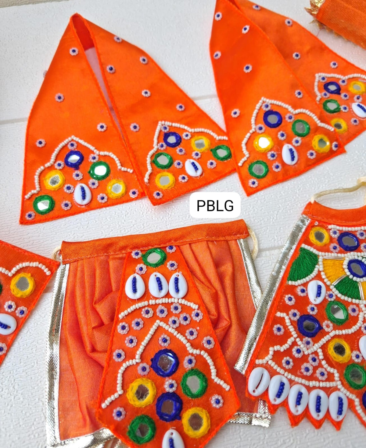 Handwork radhakrishna dress
