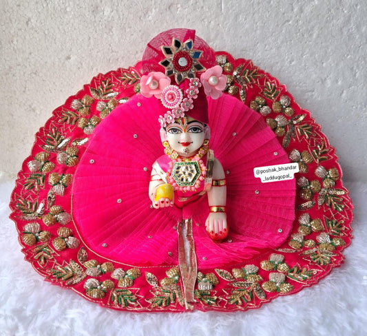 Handwork dress with pagdi